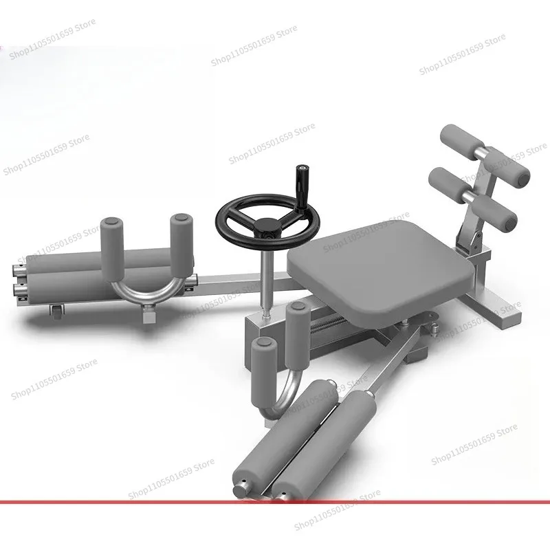 For one-word horse trainer, stretch legs, stretch tendons, open hips, ligaments, and split, press legs, thin beautiful legs