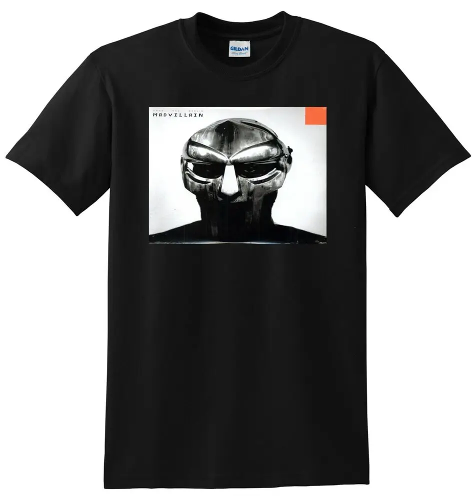 Футболка MADVILLAIN madvillainy, виниловый чехол для cd, маленький, средний, большой размер XL, высокое качество, 100% хлопок, короткий рукав
