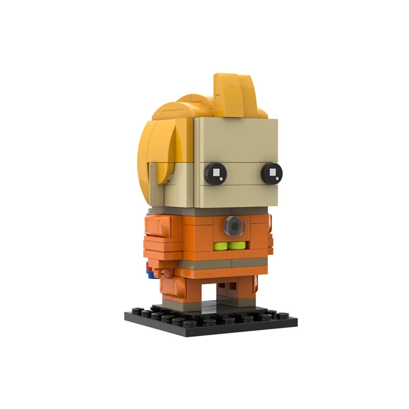 

140pcs MOC Tintin Explorers The Moon Brickheadz Model Building Blocks Construction Toy Christmas Gift Creative Idea Education