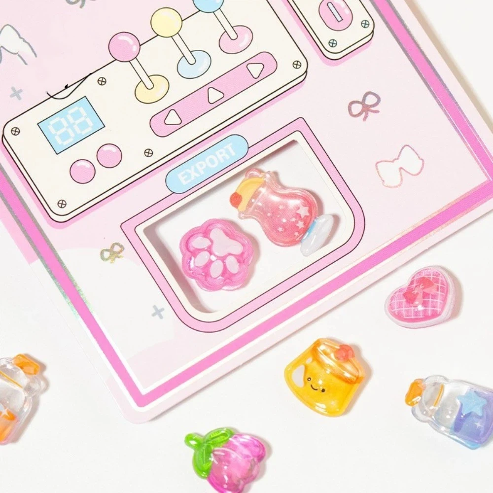 

Cute Particle 3D Embossed Decals DIY Sweet Candy 3D Relief Stickers Decorative Animal Series Paper Candy Stickers