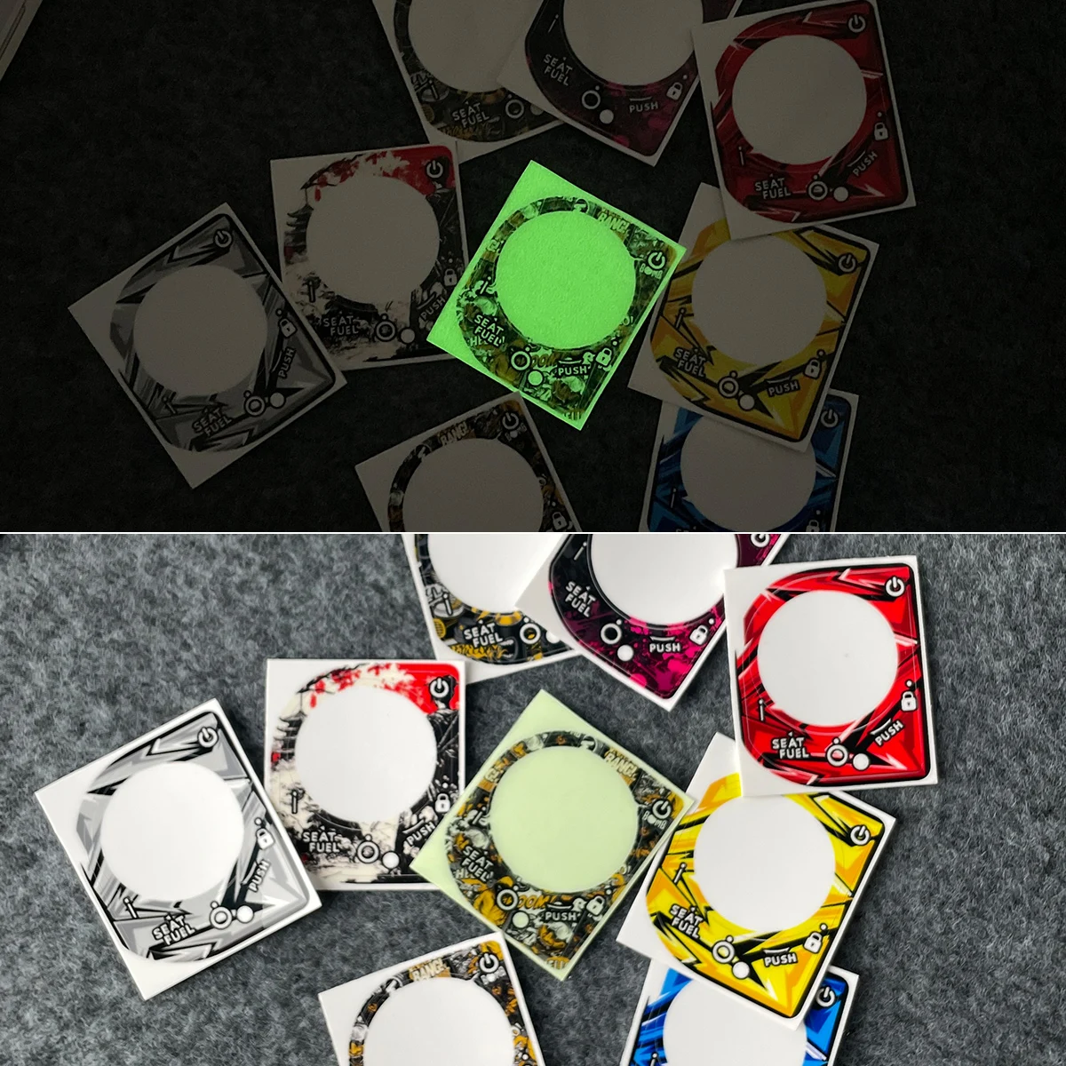 Для PCX 150 FORZA 300 350 ADV 150 аксессуары для мотоциклов, наклейки, крышка запуска двигателя, светоотражающие наклейки на отверстие для ключей для мотоцикла