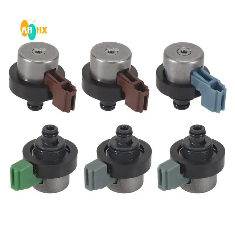 

ABHX-6PCS Комплект соленоидов коробки передач 4EAT для Subaru Forester 2.5 Outback 31939-AA191 31939AA150 31939AA190