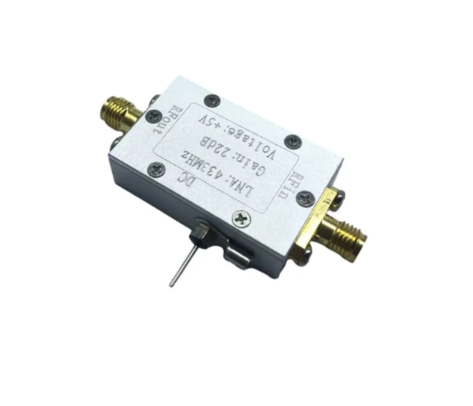 1Pc 433MHz Ultra-Low Noise RF LNA Signal Receiving Module