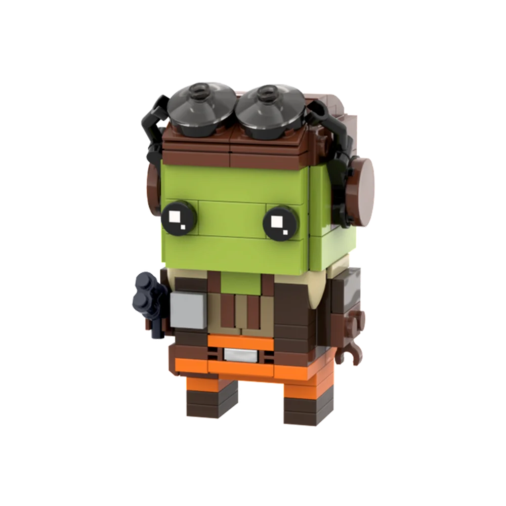 

MOC General Hera Syndulla Brickheadz Building Blocks Set Anime Mini Figure Toy Bricks For Adult & Kids Friends Gifts