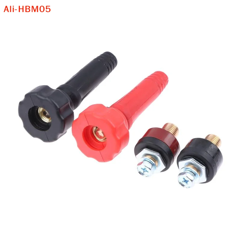 (HB05)European Welding Machine Cable Wire/Welding Cable Connector Quick Fitting Male+Female Cable DKJ10-25