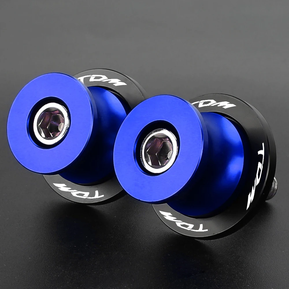 M6 FOR YAMAHA TDM850 1991-2002 TDM900 2002-2015 Motorcycles Accessories Swingarm Spools Rear Stand Screws Sliders TDM 850 900