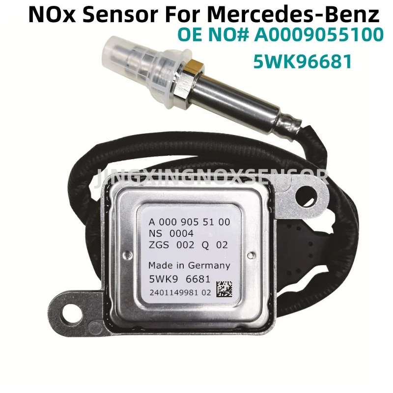 5WK96681 A0009055100 Original NEW Nitrogen Oxide NOx Sensor For Mercedes-Benz X253 W212 W222 C218 X218 A207 C207 V220 V250