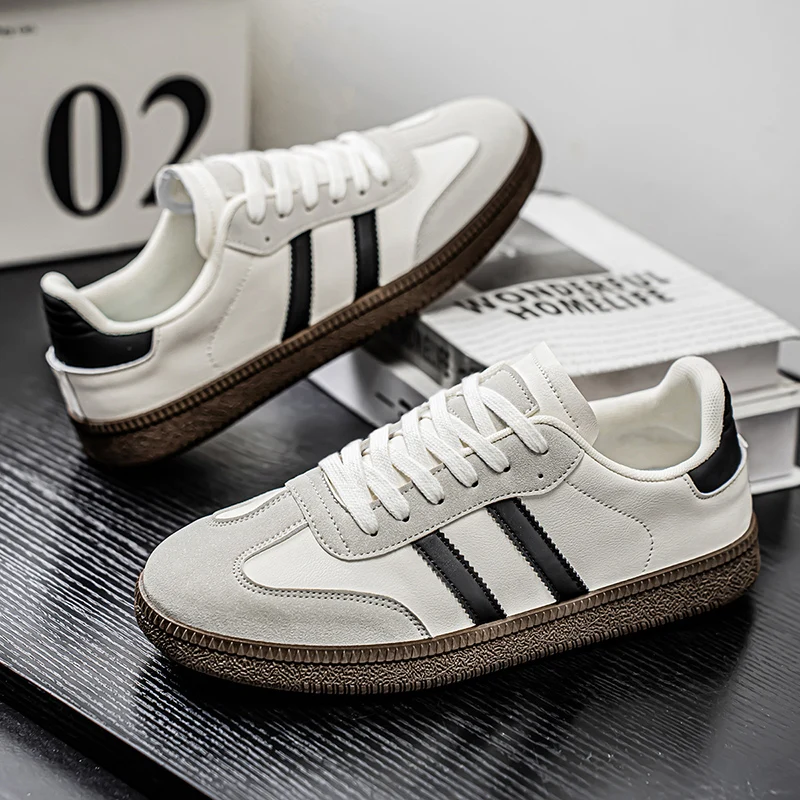

Classic Retro Skateboard Shoes Men Original Low Cut Men's Skate Shoes Comfort Flat Skateboarding Sneaker Man chaussure hommes