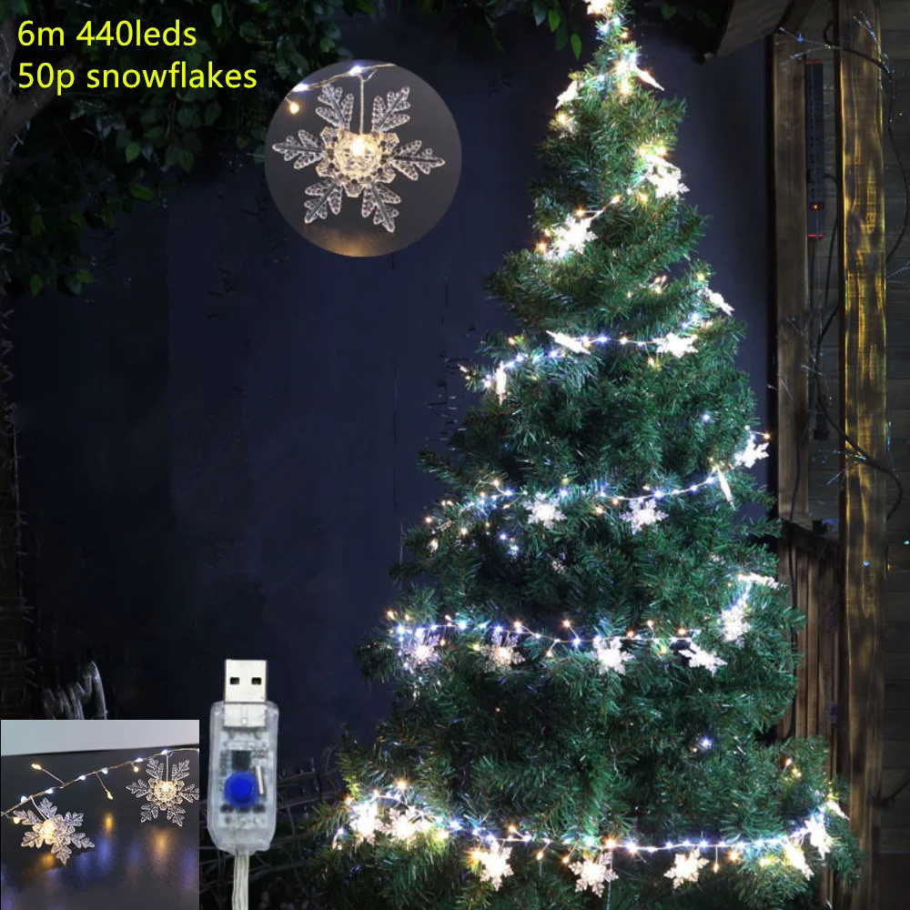 6m-440-leds-led-light-string-50pcs-snowflakes-christmas-tree-decoration-light-snowflake-ambient-light-usb-with-remote-flowing-ch