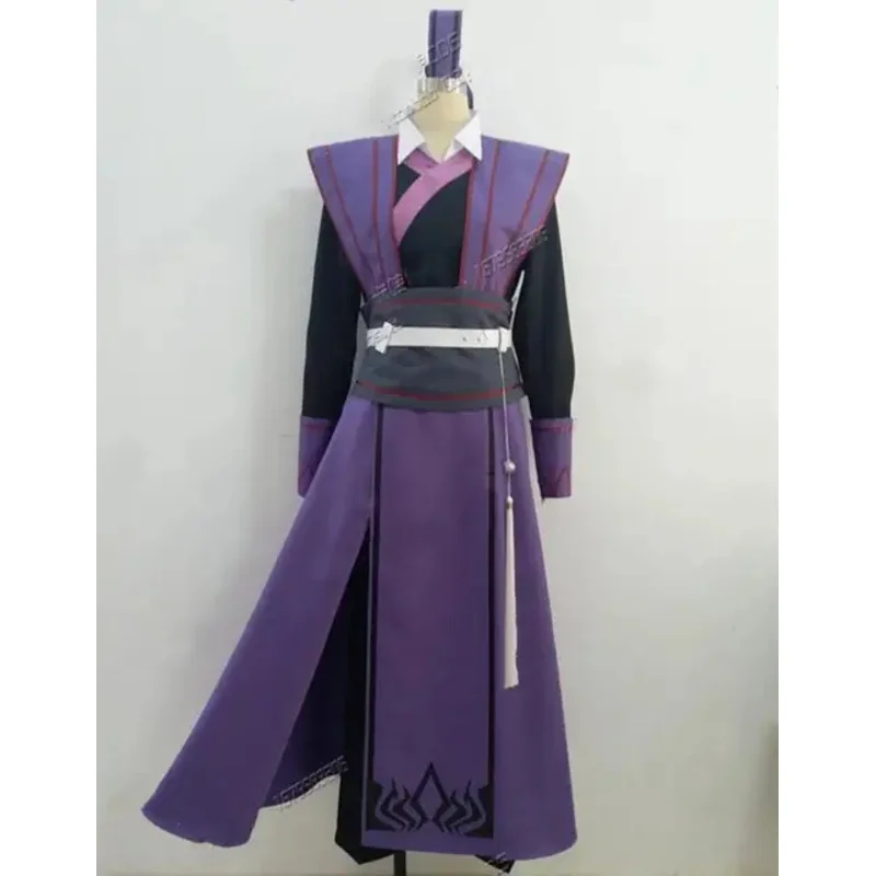 Disfraz de Cosplay de Anime Mo Dao Zu Shi, Jiang Cheng, versión adolescente, Grandmaster of Demonic Cultivation, ropa antigua para hombres y mujeres