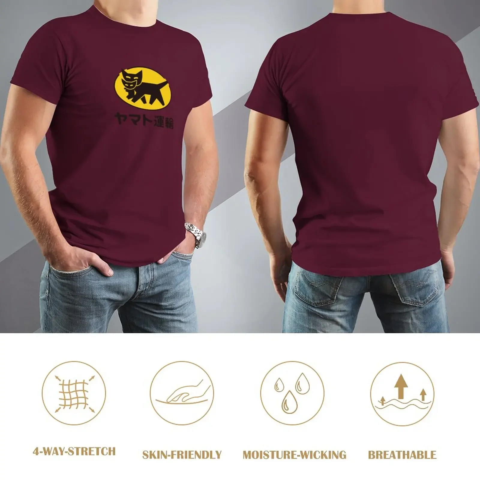 Yamato Transport Classic Logo T-Shirt vintage t shirts graphic tee t shirts for men pack