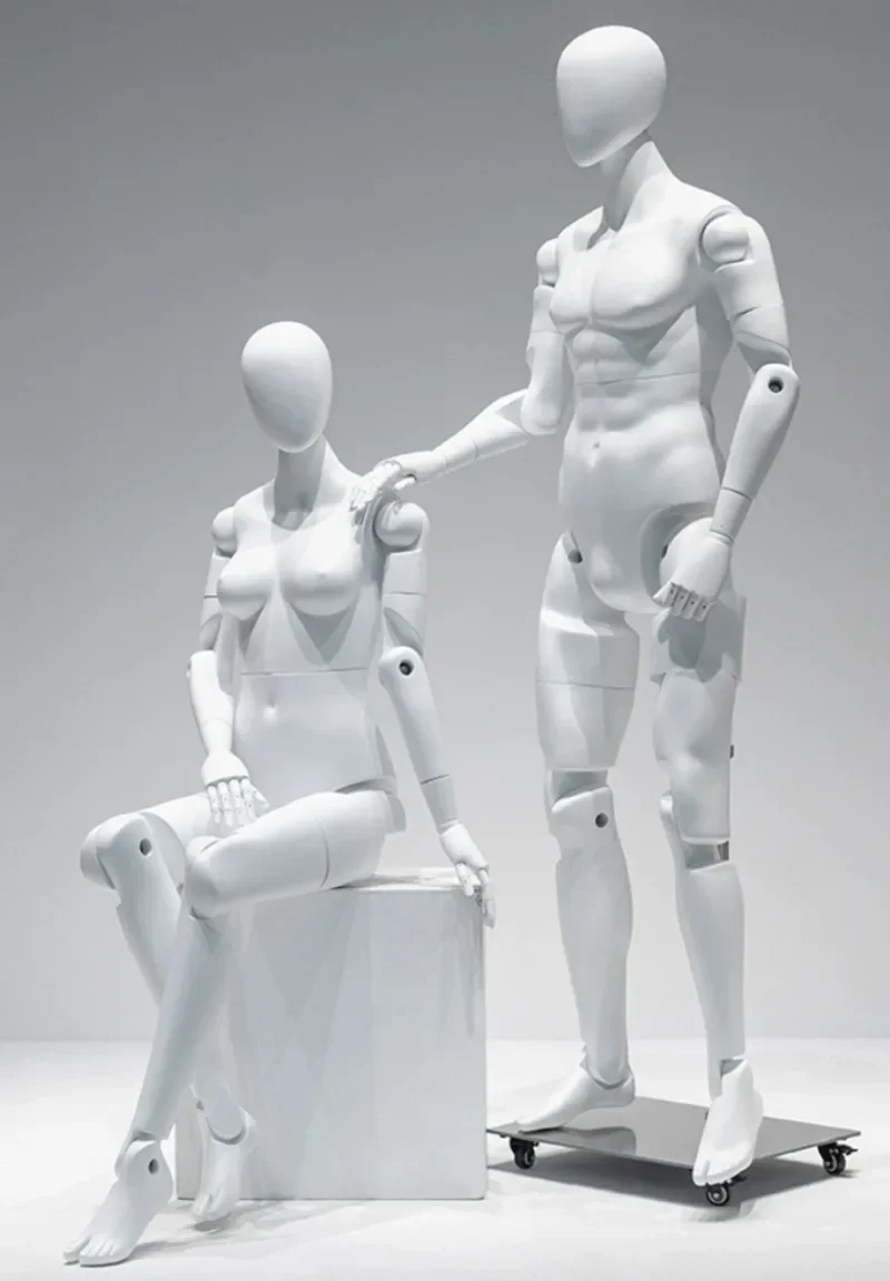 FOR HM03 New articulated arms male female mannequin flexible movable joints robot mannequin