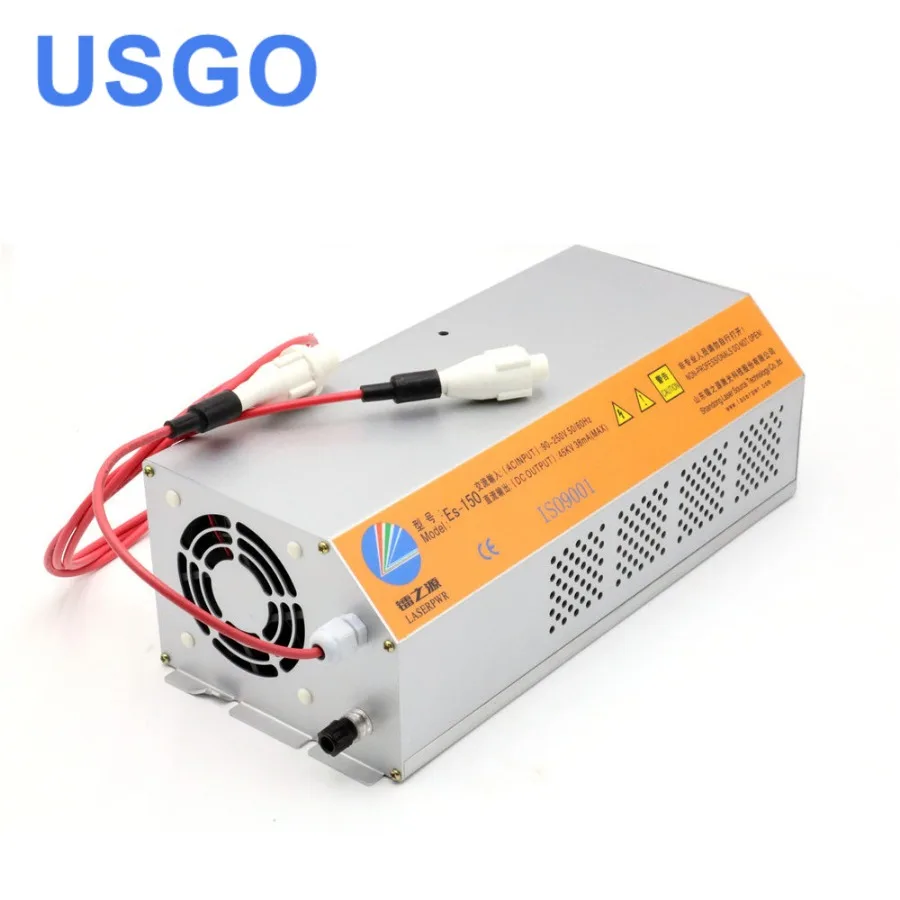 USGO 150-180W CO2 Laser Power Supply for CO2 Laser Engraving Cutting Machine HY-Es150 ES150 Es Series