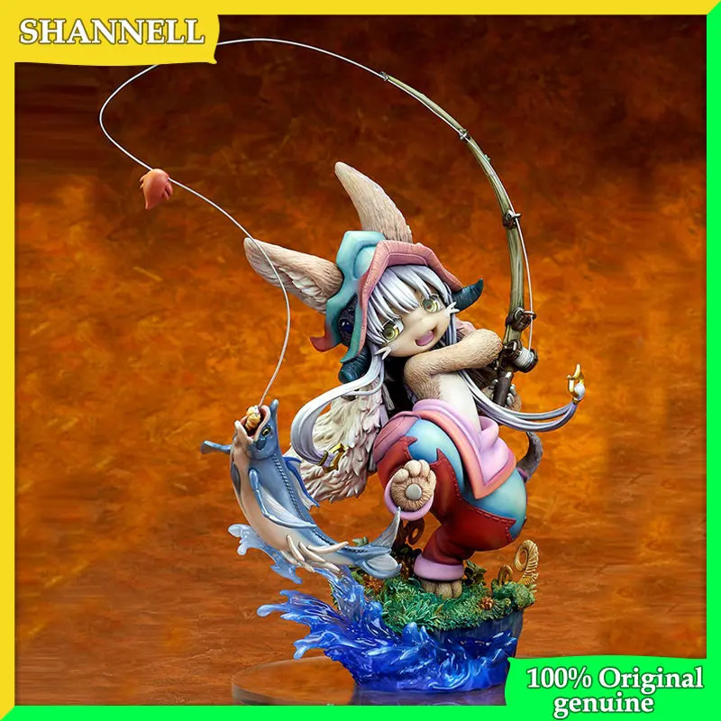 

MADE IN ABYSS Nanachi go fishing 100% Original genuine PVC Action Figure Anime Figure Model Toys Figure Collection Doll Gift