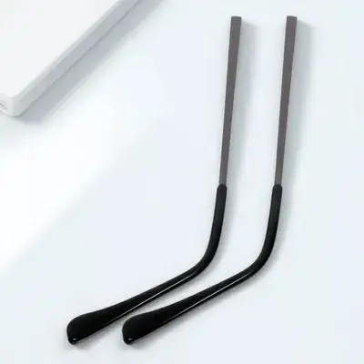 1Pair Premium Metal Eyeglasses Arm Replacement Temple Stable Fit Prevents Slipping Rubbing during Exercise Long-Lasting Glasses