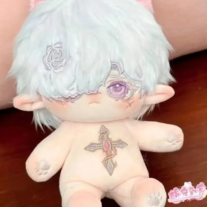 20 ซม.เกม Idv Grave Keeper Andrew Kreiss ผ้าฝ้ายตุ๊กตา Kawaii คอสเพลย์ตุ๊กตา Body Soft ของเล่น DIY Dress up Figures Collection ของขวัญ