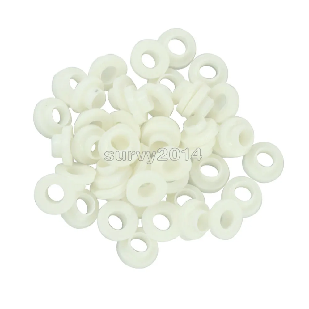 100PCS TO-220 Transistor Plastic Washer Insulation Washer + TO-220 Pads Silicone