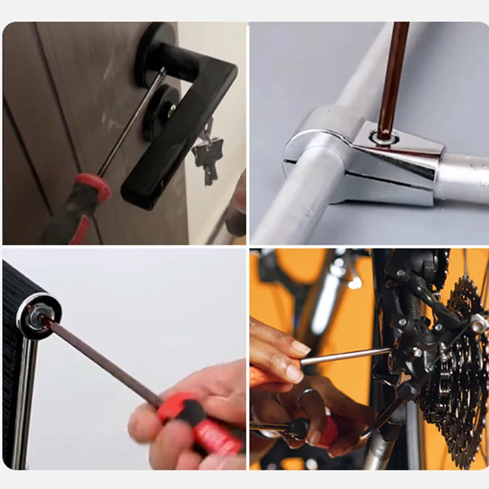 

8x отвертка с магнитным наконечником для набора отверток TORX включает в себя диапазон размеров от T8 до T40 для ремонта приборов