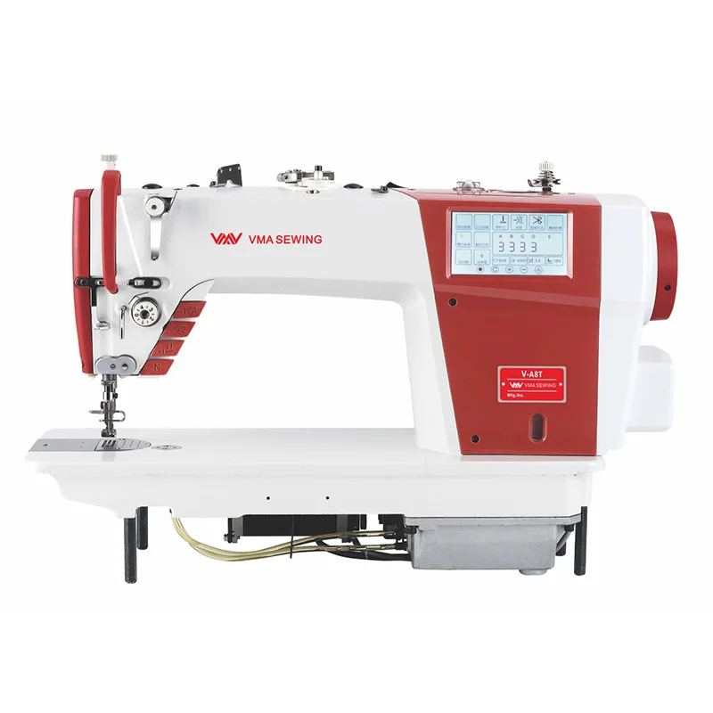 VMA V-A8T Electronic Full Function Double Motor Touch Screen Lockstitch Sewing Machine Price