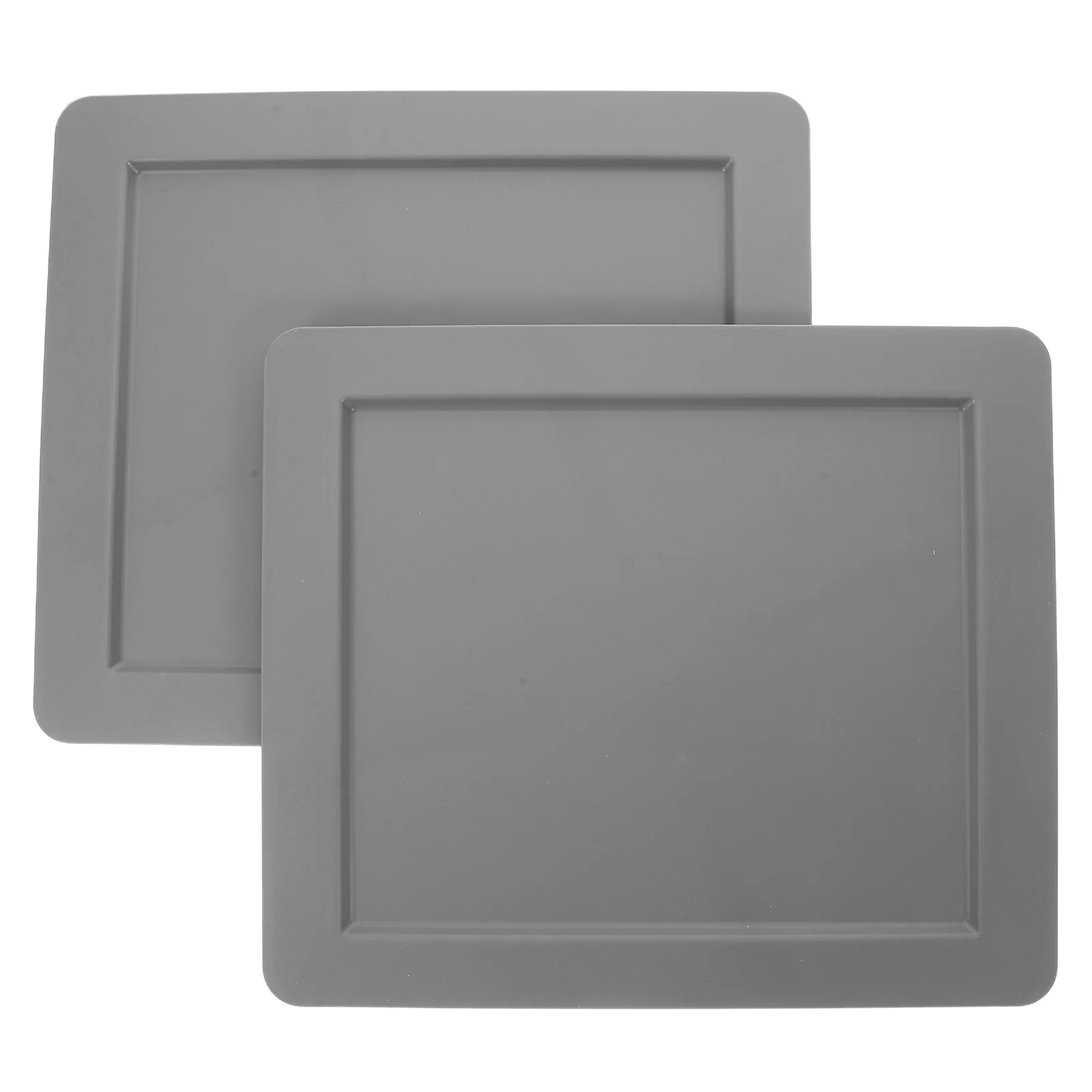 2pcs Realistic Baking Tray For Kids Sturdy Pretend Play Oven Pan Easy Clean Toddler Kitchen Accessories - Portable Play