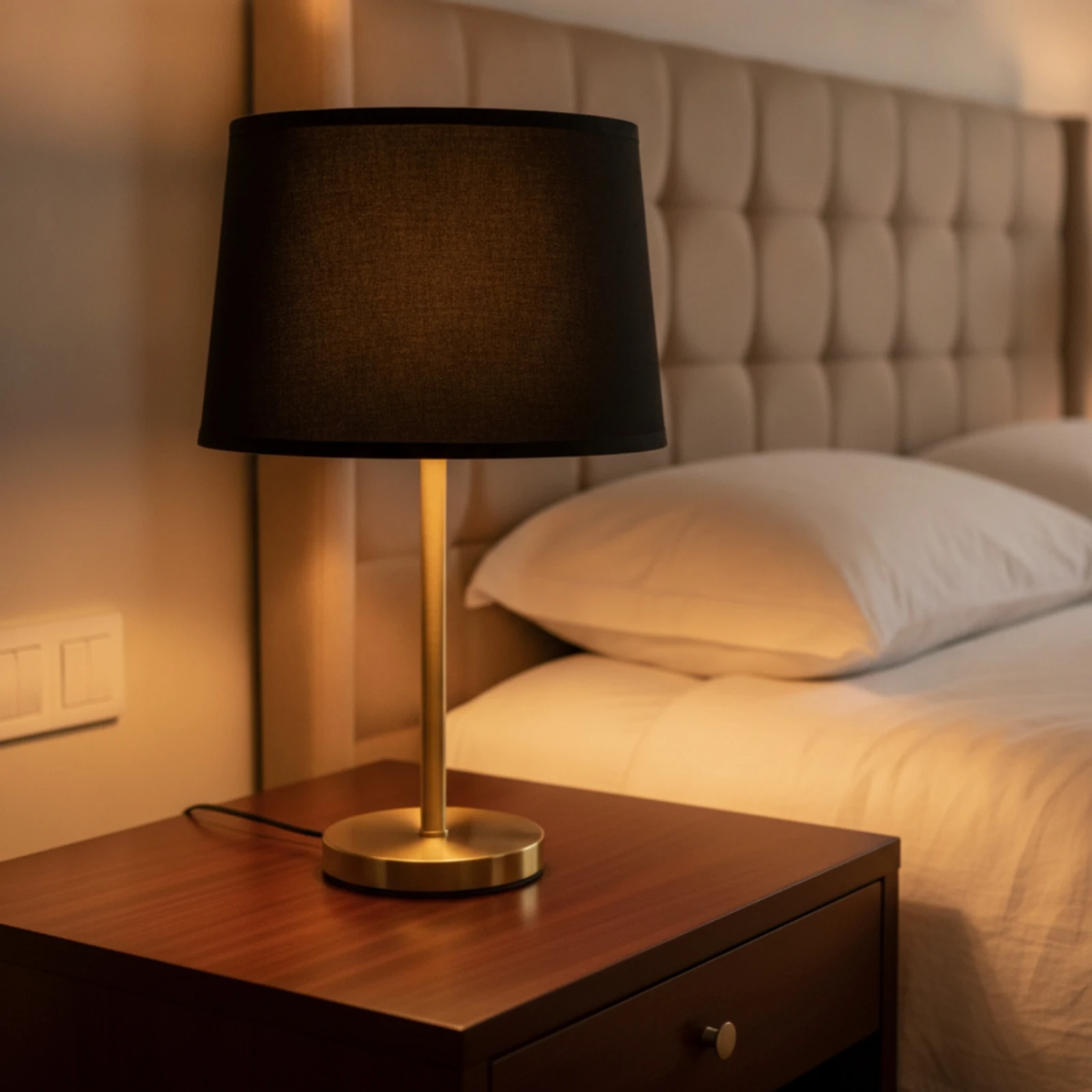 Foldable Lamp Shade Small Textile Lamp Shade Lampshade Lightweight Easy to Install for Hotels, Interior Lighting