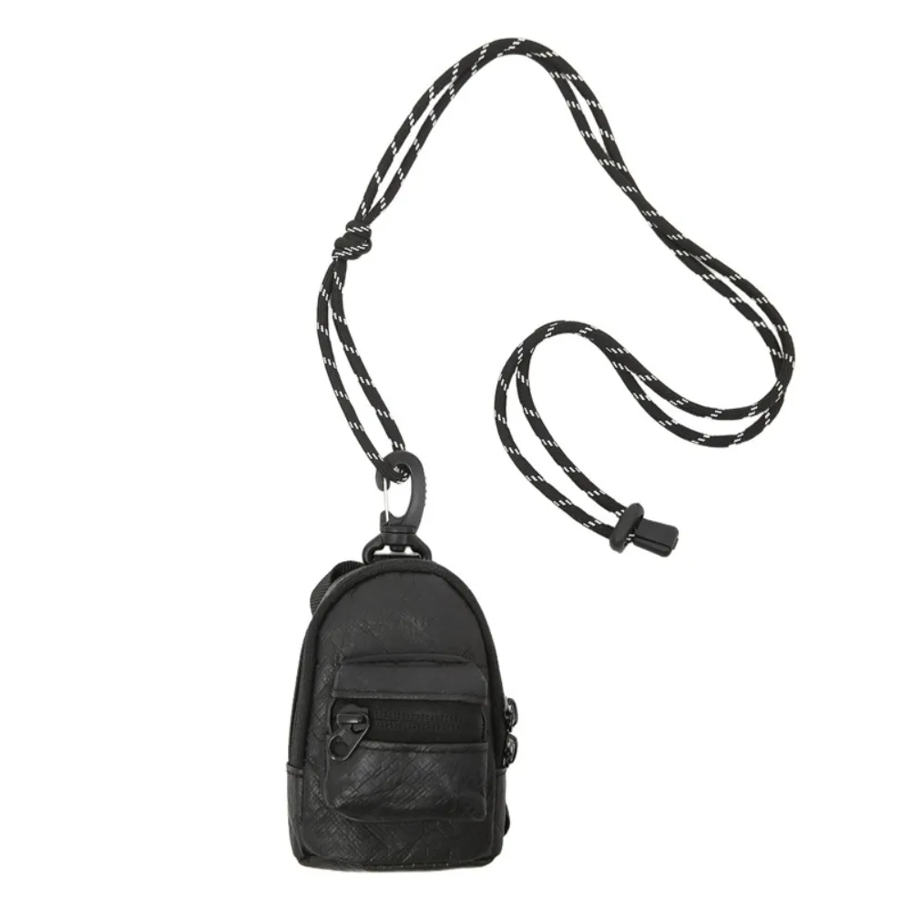 

Waterproof Men Coin Purse Pendant Mountain Keychain Card Holder Small Storage Bag Lightweight Korean Ins Style Men Mini Wallet