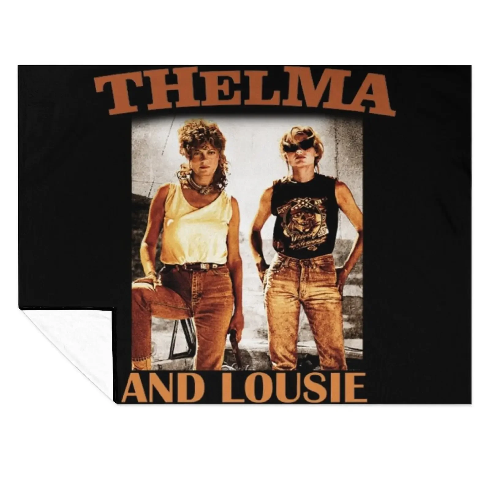 

Thelma And Louise - vintage shirt Throw Blanket Bed Bed Fashionable Soft Big Plaid on the sofa Blankets