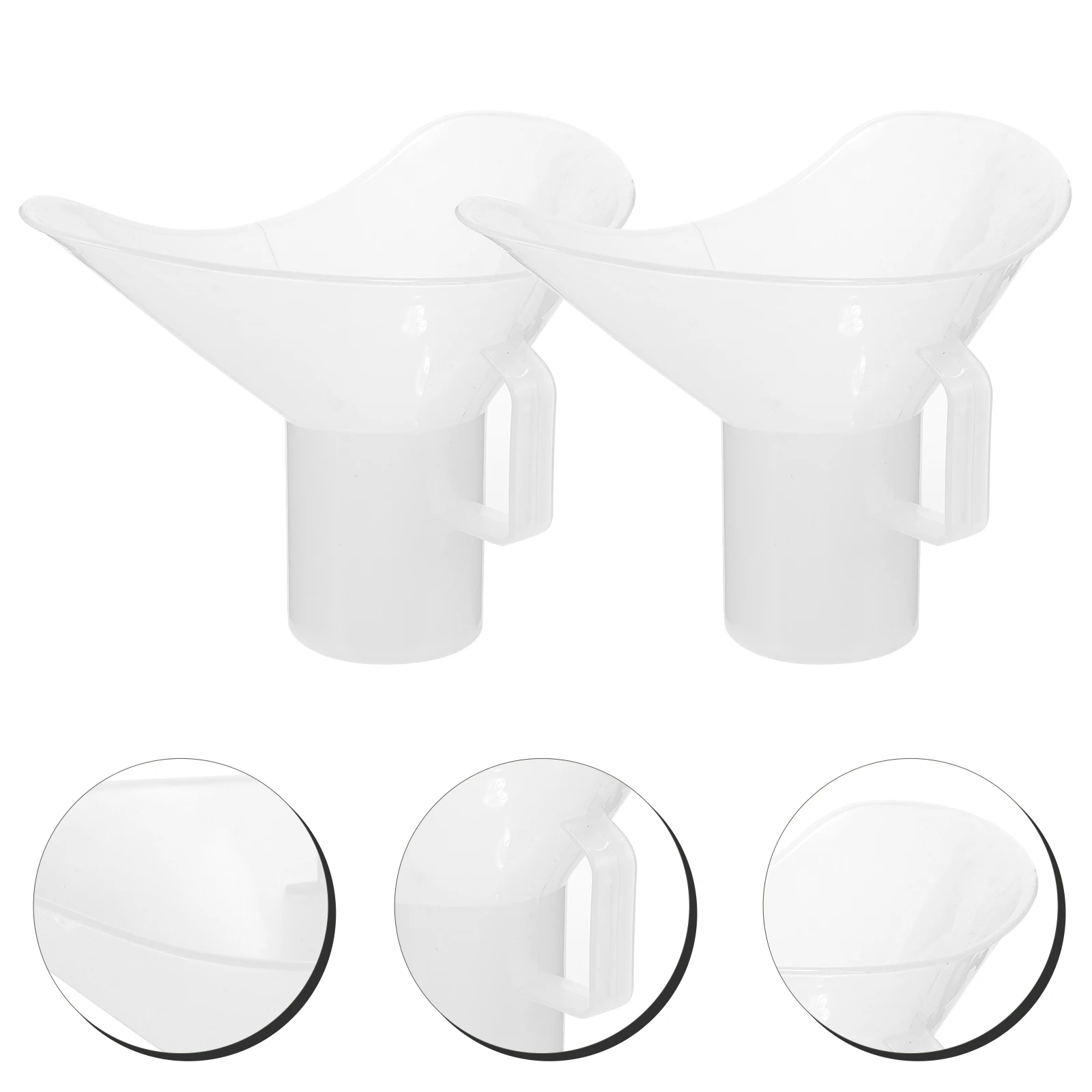 2 قطعة ملحق العين الاستخدام اليومي تنظيف كأس غسالة التدريس المعونة فلاشينغ البلاستيك المحمولة الإسعافات الأولية العناية بالعين #6