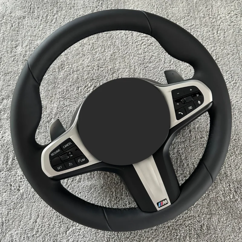 

Leather Car Steering Wheel For BMW G-Series G20 G30 G21 G22 G23 F90 F91 F94 F95 F96 F97 M4 M5 X3 X4 X5 X6