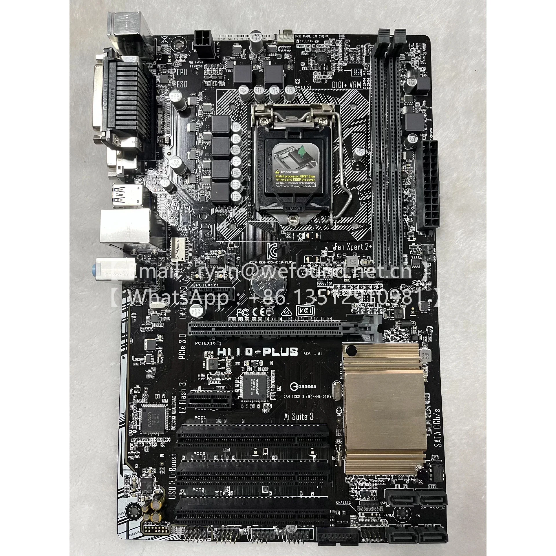 SCHEDA PCB H110-PLUS