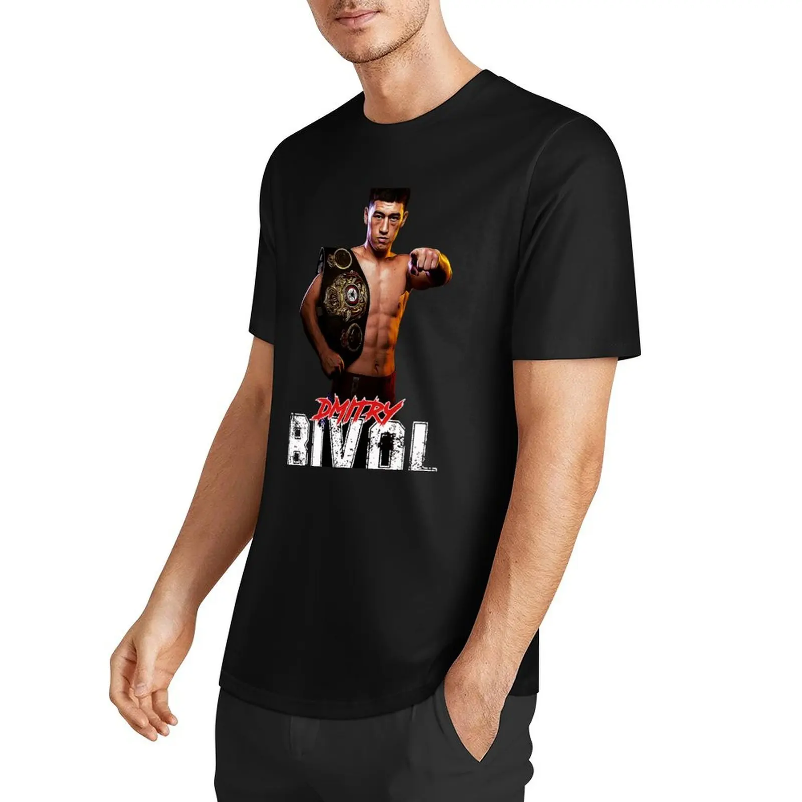 Dmitry Bivol Artwork T-Shirt vintage anime shirt shirts graphic summer tops shirts graphic tee men