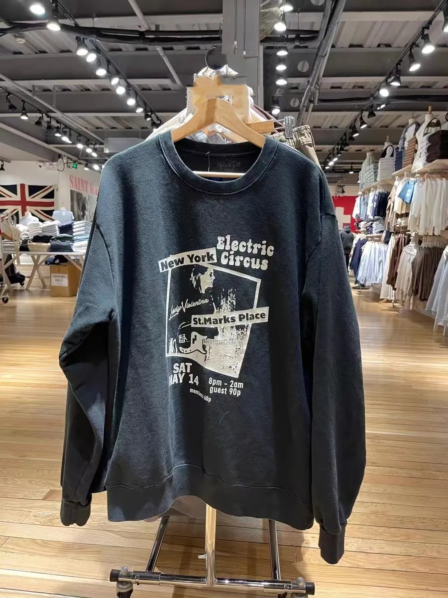 

Осенне-зимний свитер на флисовой подкладке, свободный, утепленный, модный, длинный, с круглым вырезом, пуловер для молодежи, повседневная одежда