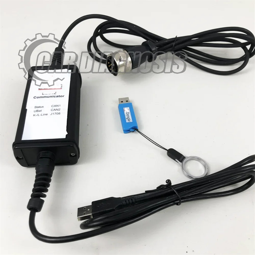 for Deutz Diagnostic Scanner Tool Decom SerDia 4.0 Software Support CAN K/L-Line EMR for Deutz DECOM Controllers Diagnosis kit