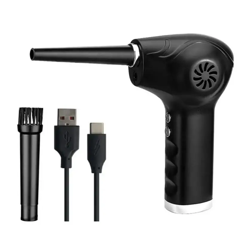 Pc Laptop Keyboard Dust Blower 65w Rechargable Wireless Portable 2-level Adjustment Home Cleaners Powerful Dust Blower