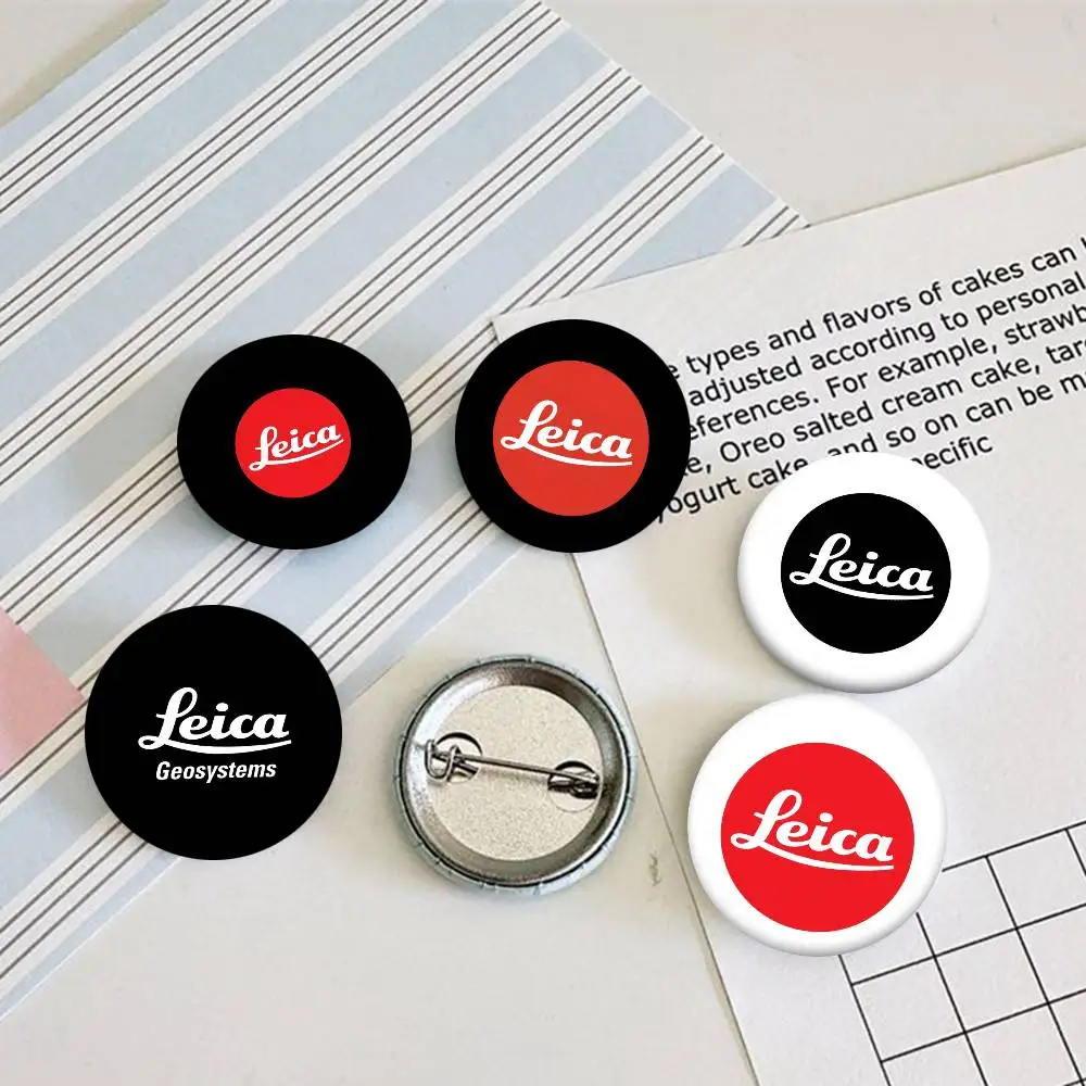 Camera L-Leica Round Badges Can Be Used To Decorate Clothes And Backpack Pins