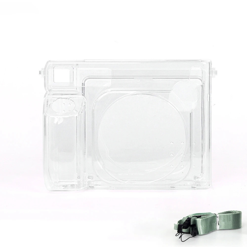 For Polaroid WIDE 400 transparent storage case Durable scratch-resistant and drop-resistant PC crystal shell protective cover