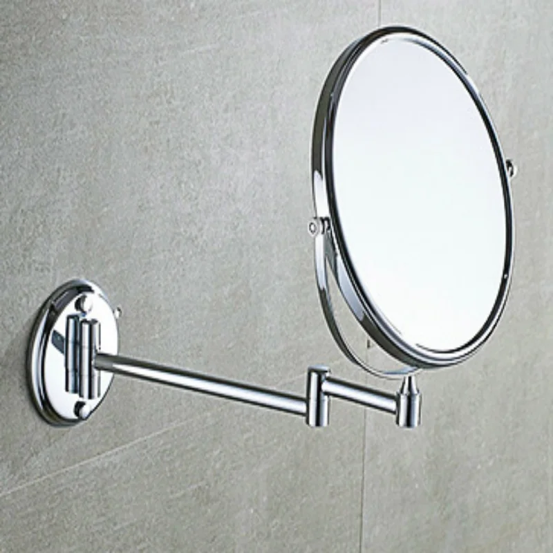 

Настенное складное латунное антикварное косметическое зеркало 3X:1X увеличительное туалетное зеркало 6/8 дюймов зеркало для макияжа черное зеркало для ванной комнаты