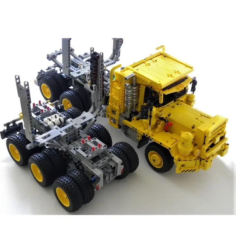 

MOC-107213Hayes HDX, модель строительного блока для лесозаготовок • 3337, детали MOC, креативные строительные блоки для мальчиков и детей на день рождения, игрушка в подарок