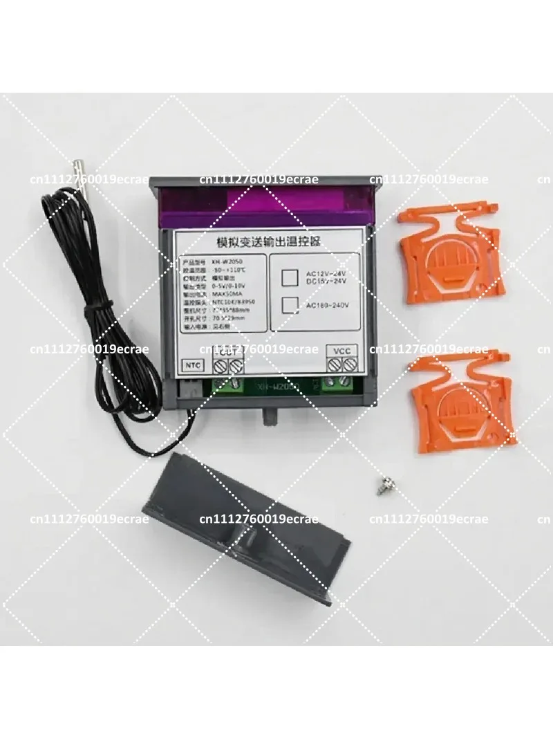 Thermostat Temperature Controller Transmitter Output 0-5V 0-10V Analog Intelligent Thermostat