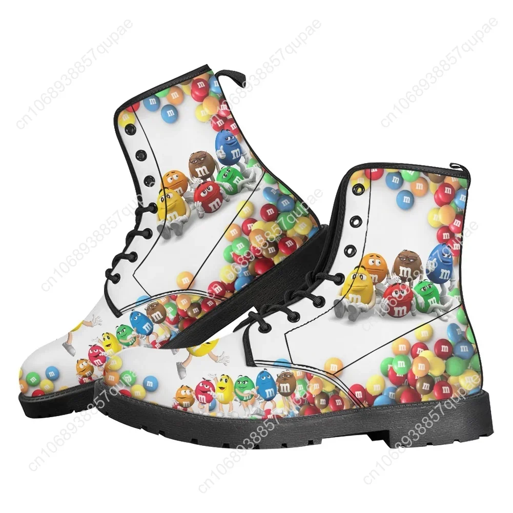 M Chocolate Candy Boots Anime Mens Womens Teenager Shoes Casual Boot Hot Movie Outdoor Light High Quality Couple Customize Shoes