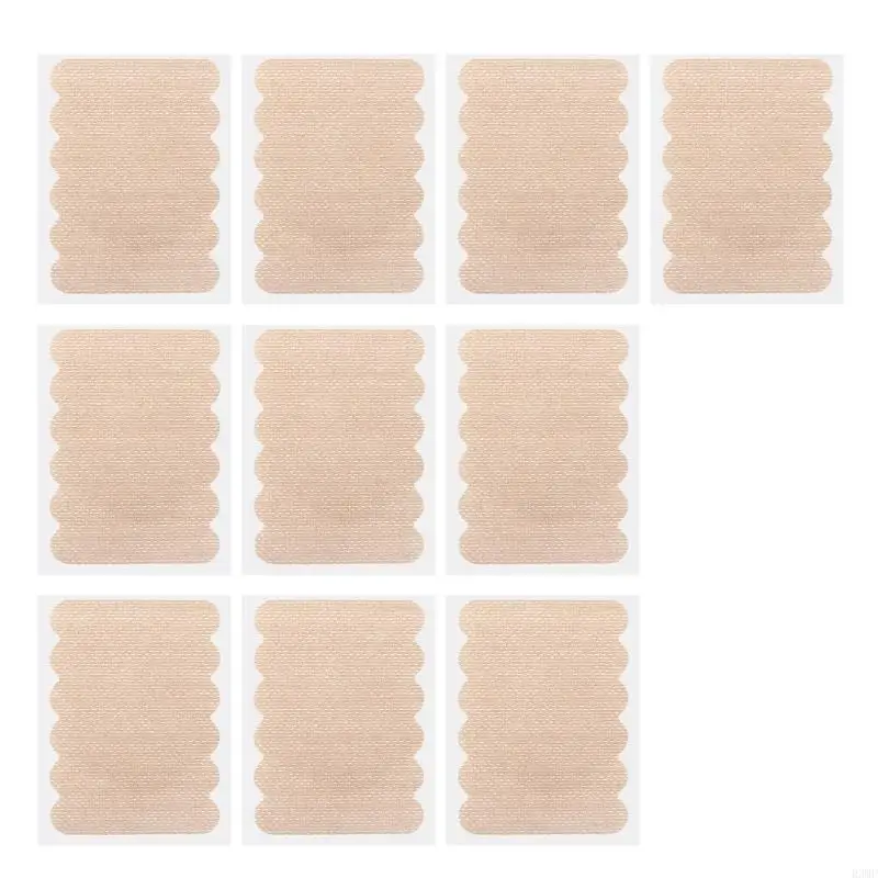 

R3MF Pack Of 10 Odorless Underarm Adhesive Thin Moisture Wicking Pads