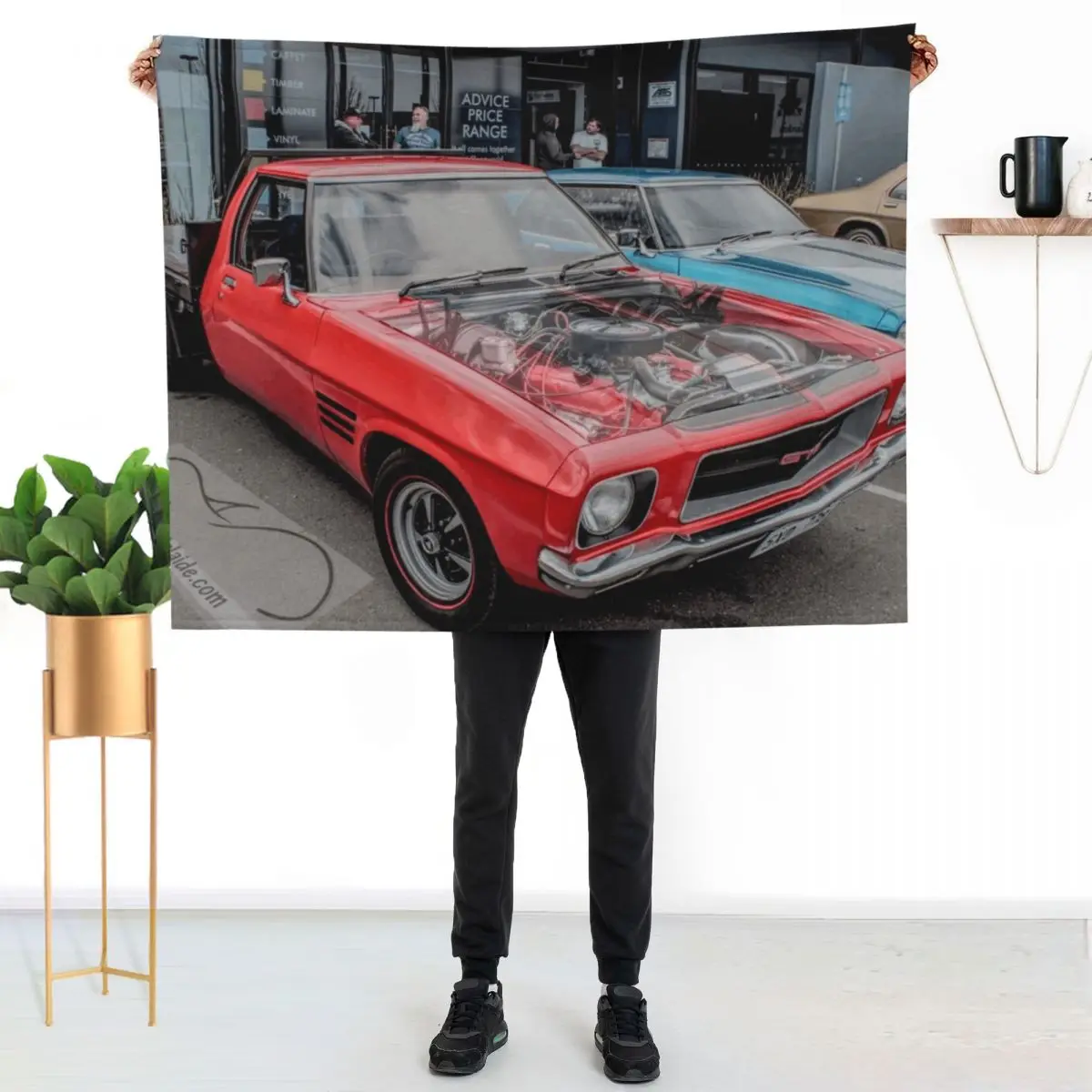 Misted bonnet Holden One Tonner 03 Throw Blanket For Baby Soft Beds Hairys Fashion Sofas Luxury Brand Sofa Throw Blankets