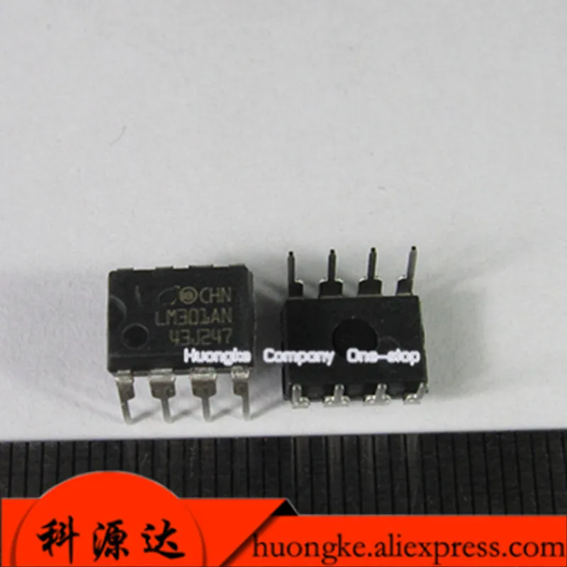 10PCS/LOT LM301AN LM301 DIP8 IN STOCK