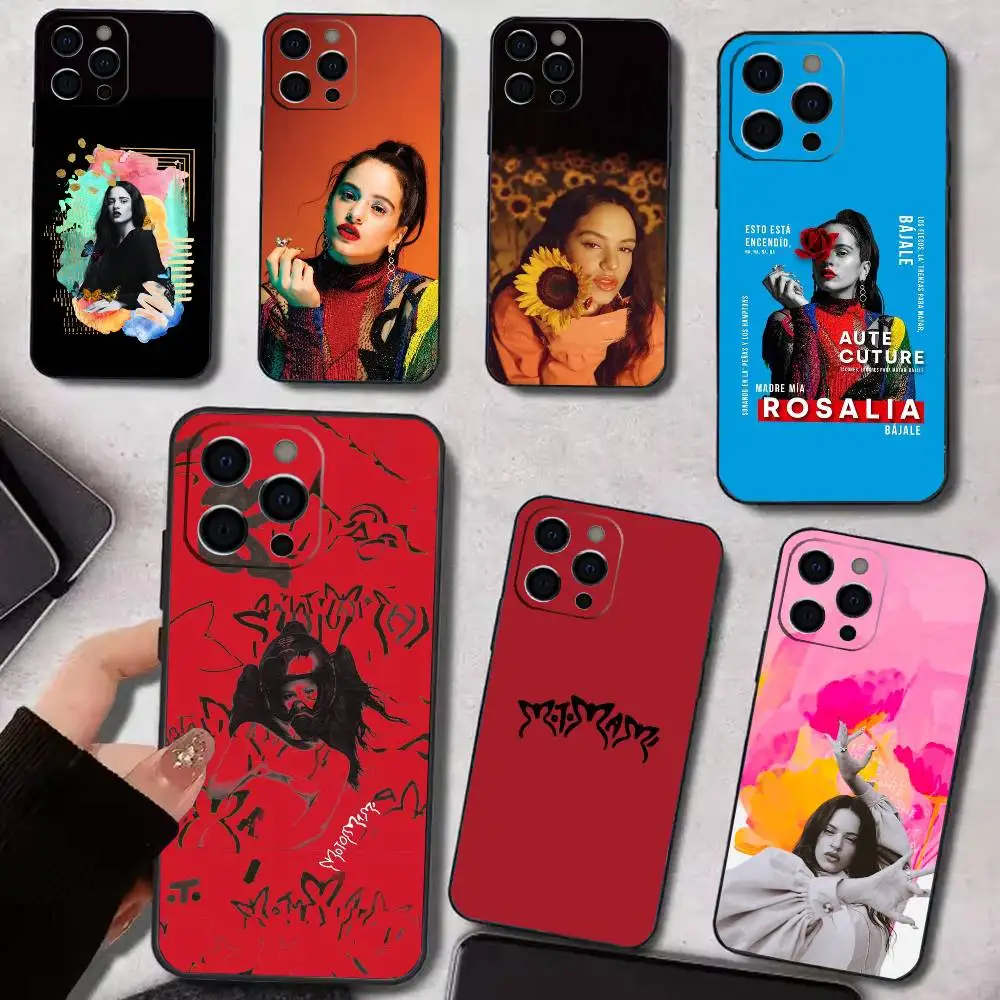 

R-ROSALIA LUX Berghain Spanish Phone Case Silicone Soft For IPhone 17 16 15 14 13 12 11 X XR Plus Pro Max Plus