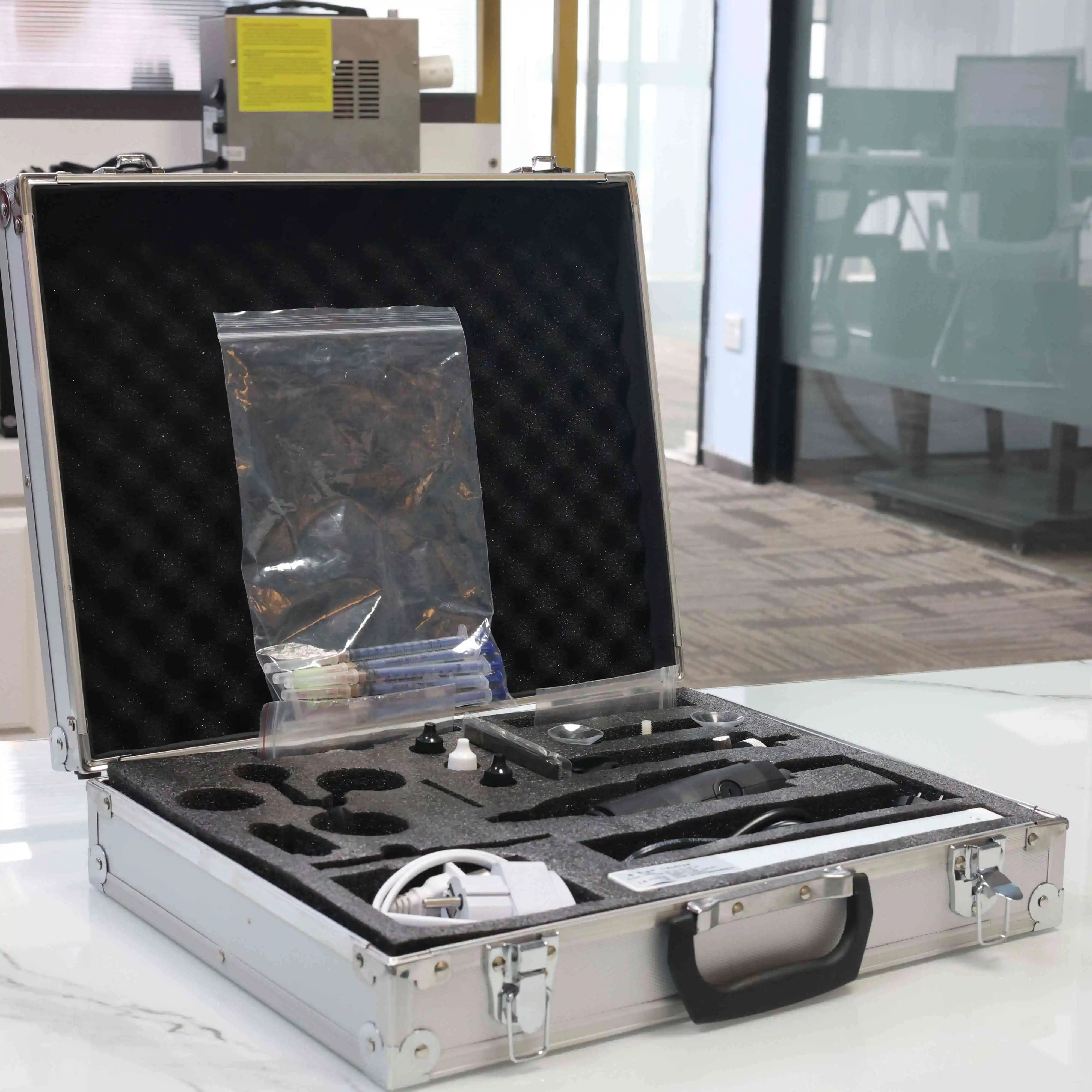 Front Windshield Repair Crack Car Front Professional Accessories Toolbox Stainless Steel Vacuum Suction Cup