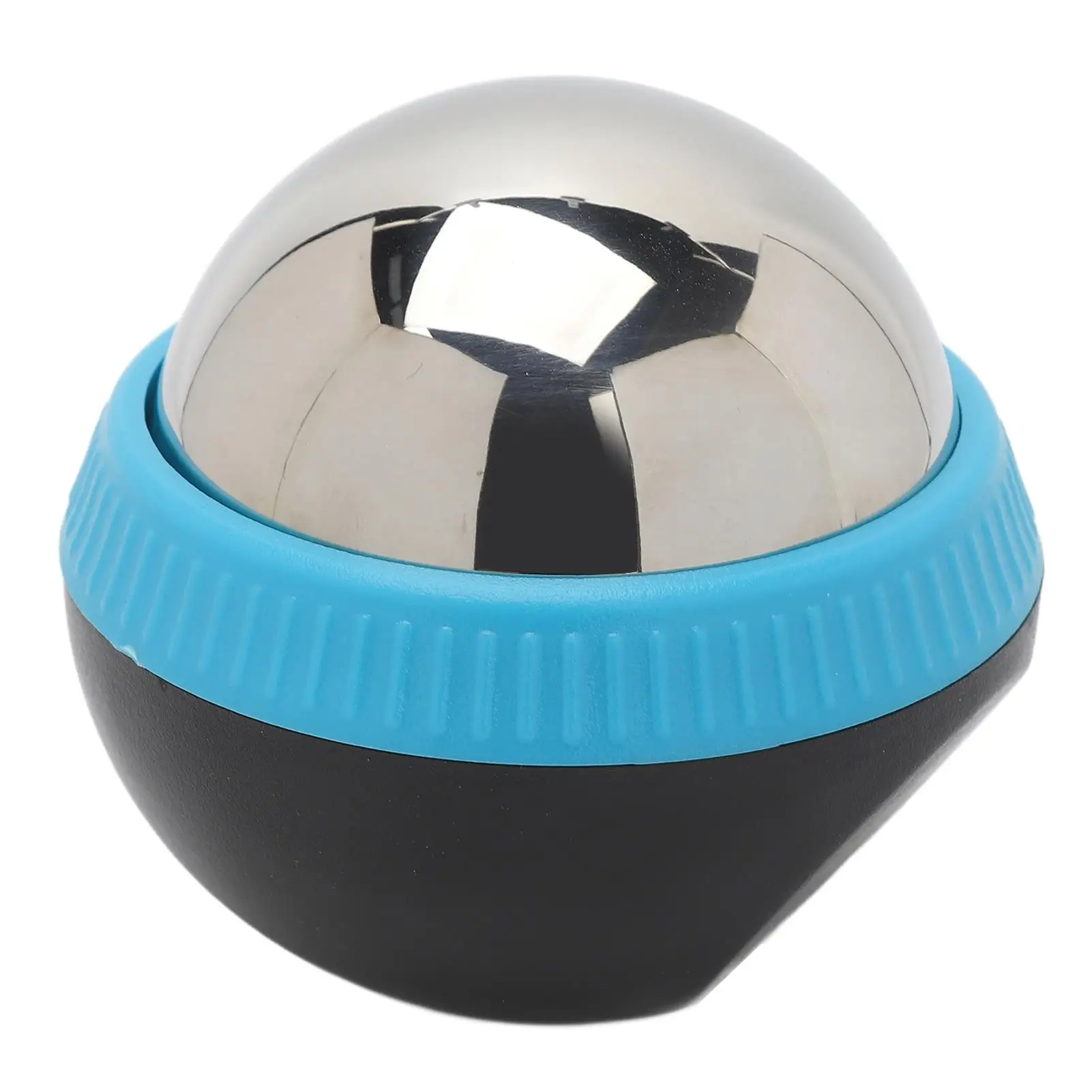 360 Degree Stainless Steel Manual Glossy ABS Massage Ball for Relieving Arm Fatigue and Sore Muscles