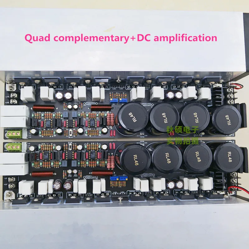 Placa de amplificador de áudio estéreo totalmente balanceada, ON NJW0302, 0281, 2SC5200, 2SA1943, IRFP240, 9240, tubo de transistor de efeito de campo