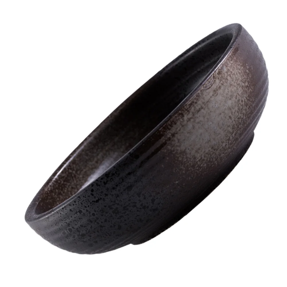 

1Pcs Ceramic Soup Bowl Japanese Style Salad Noodle Rice Fruit Ramen Bowl for Hot and Cold Meals Food Grade Easy to Clean