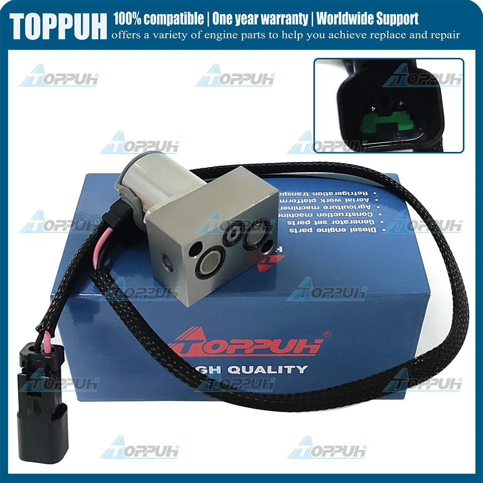 

12V 702-21-57400 Solenoid Valve For Komatsu PC300-7 PC200-7 PC200-8 702-21-57500 702-21-57400