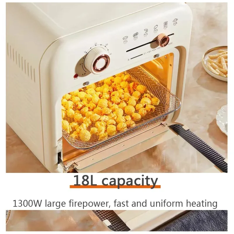 Household Appliances Multifunctional Air Frying Oven All-in-one Machine Fully Automatic Frying Pan Baking 18L Electric Oven